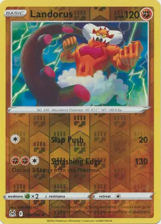 Landorus Reverse Holo 105 Normal