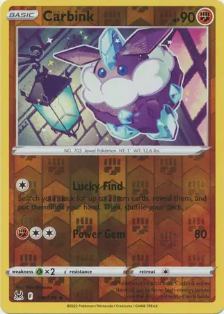 Carbink Reverse Holo 108 Normal