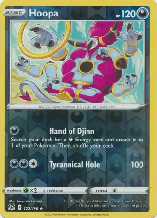 Hoopa Reverse Holo 122