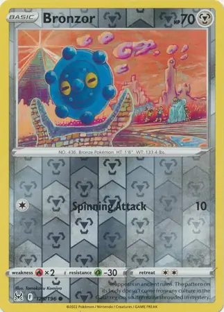Bronzor Reverse Holo 125 Normal