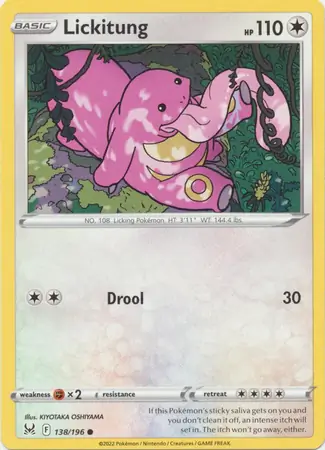Lickitung 138 Normal