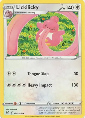 Lickilicky 139 Normal