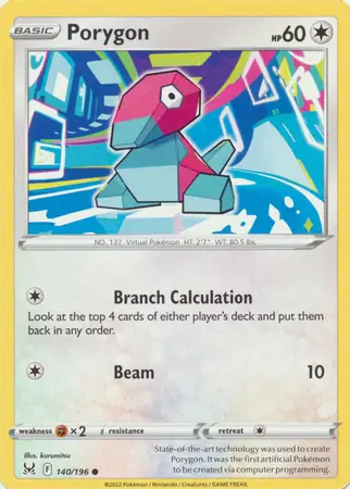 Porygon 140 Normal