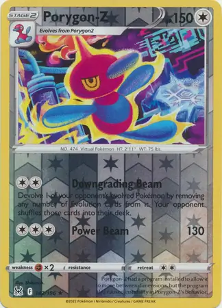 Porygon-Z Reverse Holo 142 Normal