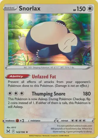 Snorlax 143