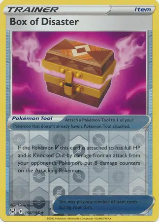 Box of Disaster Reverse Holo 154 Normal