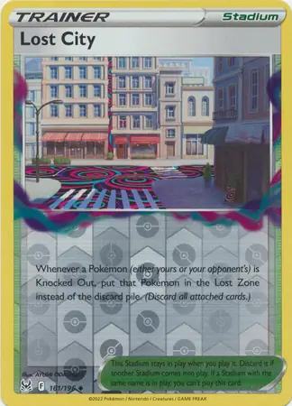 Lost City Reverse Holo 161 Normal