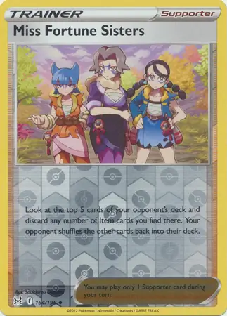 Miss Fortune Sisters Reverse Holo 164
