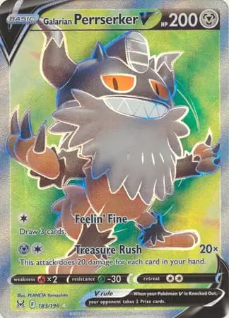 Galarian Perrserker V 183 Normal