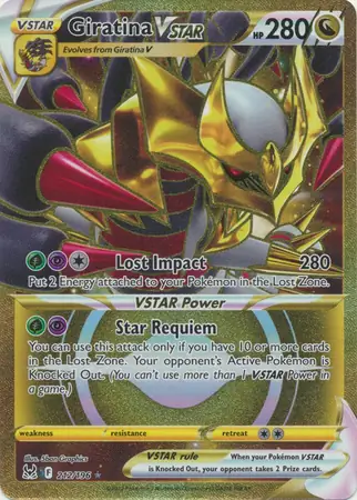 Giratina VSTAR 212 Normal