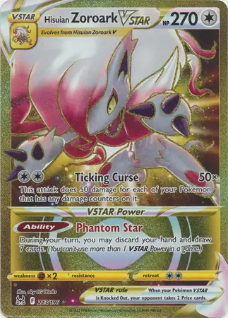 Hisuian Zoroark VSTAR 213 Normal