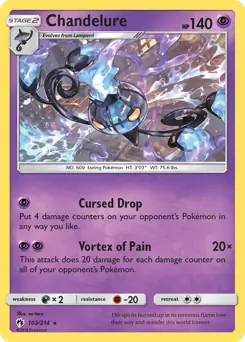 Chandelure Holo 103