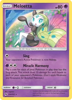 Meloetta 104 Normal