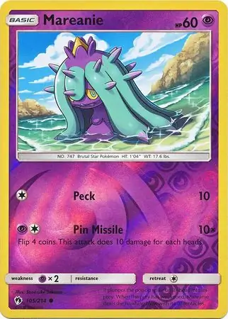 Mareanie Reverse Holo 105