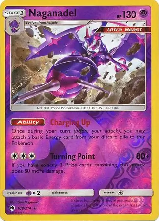 Naganadel Reverse Holo 108 Normal
