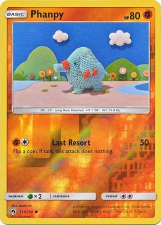 Phanpy Reverse Holo 111
