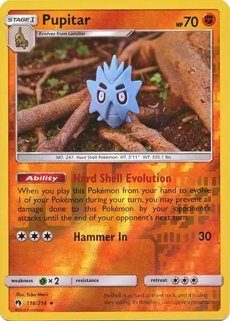 Pupitar Reverse Holo 116
