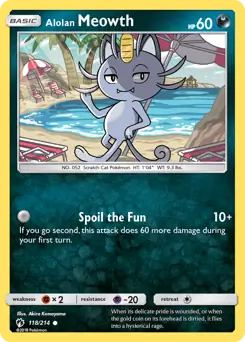 Alolan Meowth 118 Normal