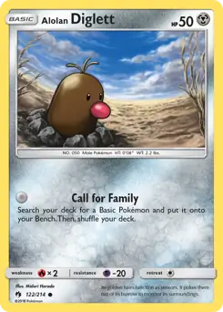 Alolan Diglett 122 Normal