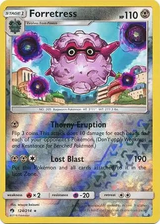 Forretress Reverse Holo 124 Normal