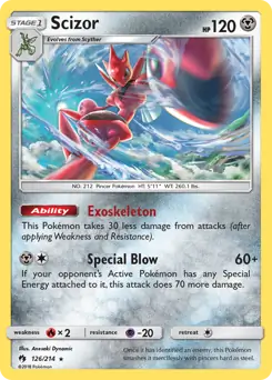 Scizor Holo 126 Normal