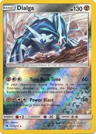 Dialga Reverse Holo 127 Normal