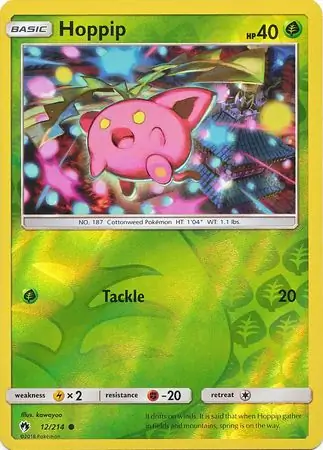 Hoppip Reverse Holo 12