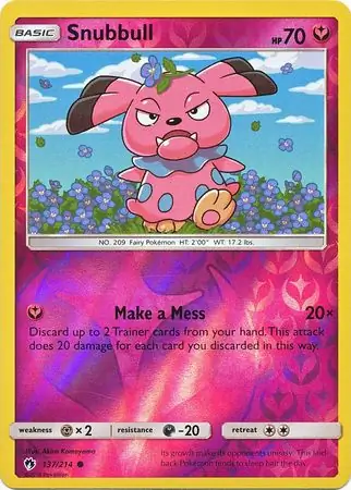 Snubbull Reverse Holo 137 Normal