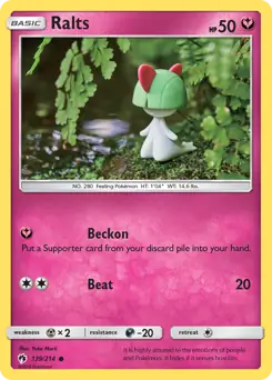 Ralts 139 Normal