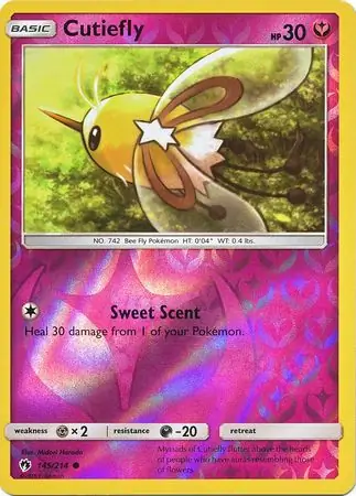 Cutiefly Reverse Holo 145 Normal