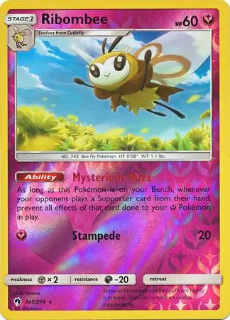 Ribombee Reverse Holo 146 Normal