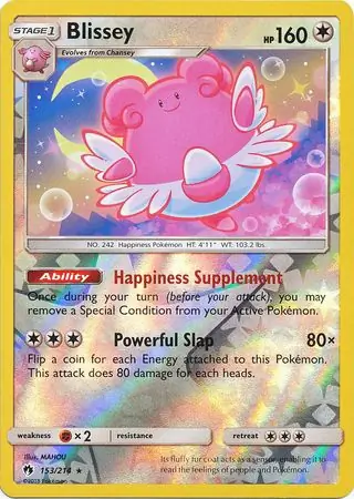 Blissey Reverse Holo 153 Normal