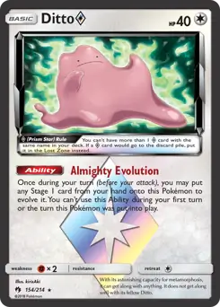 Ditto Prism Star 154 Normal