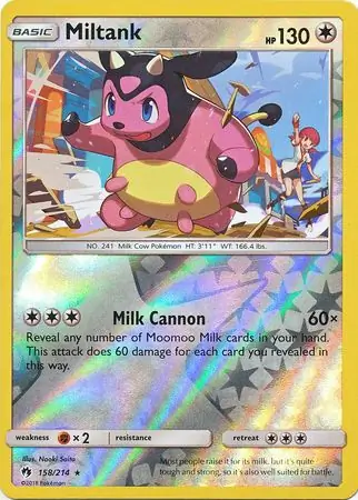 Miltank Reverse Holo 158
