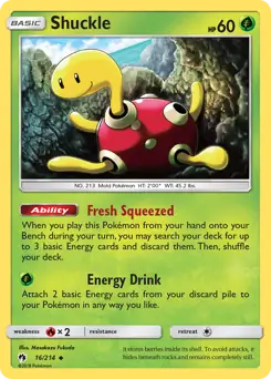Shuckle 16 Normal