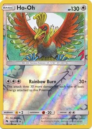 Ho-Oh Reverse Holo 160 Normal
