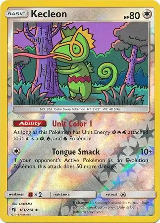 Kecleon Reverse Holo 161