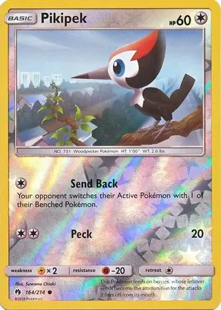 Pikipek Reverse Holo 164 Normal