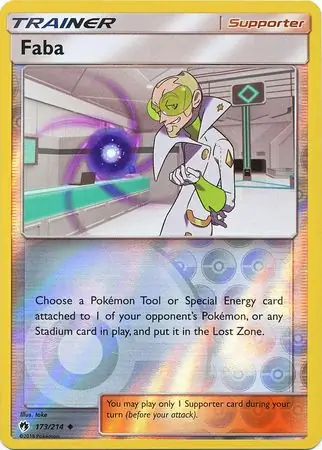Faba Reverse Holo 173 Normal
