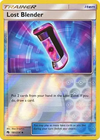 Lost Blender Reverse Holo 181 Normal