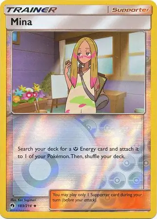 Mina Reverse Holo 183 Normal
