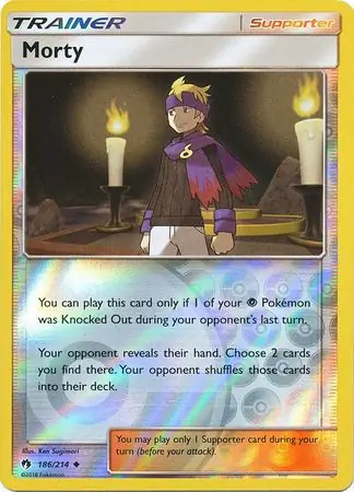 Morty Reverse Holo 186