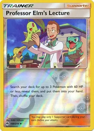 Professor Elm's Lecture Reverse Holo 188 Normal