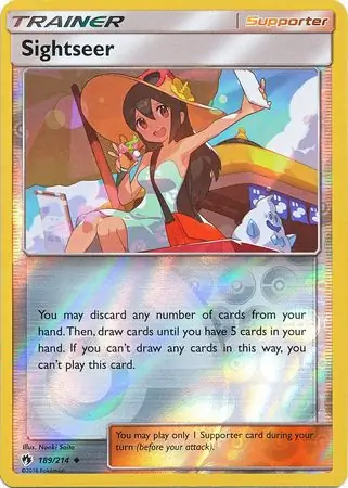 Sightseer Reverse Holo 189 Normal