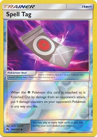 Spell Tag Reverse Holo 190 Normal