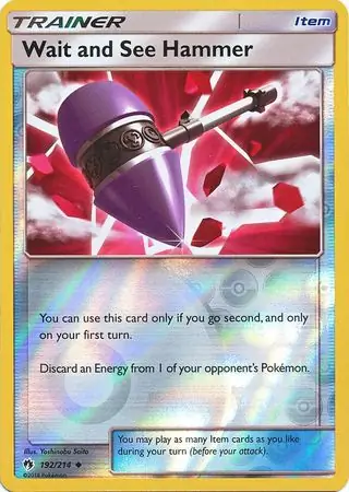 Wait and See Hammer Reverse Holo 192 Normal