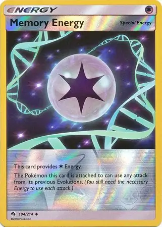 Memory Energy Reverse Holo 194
