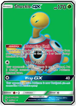 Full Art Shuckle GX 195