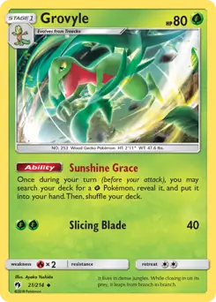 Grovyle 21 Normal