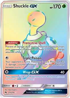 Shuckle GX Secret 215 Normal